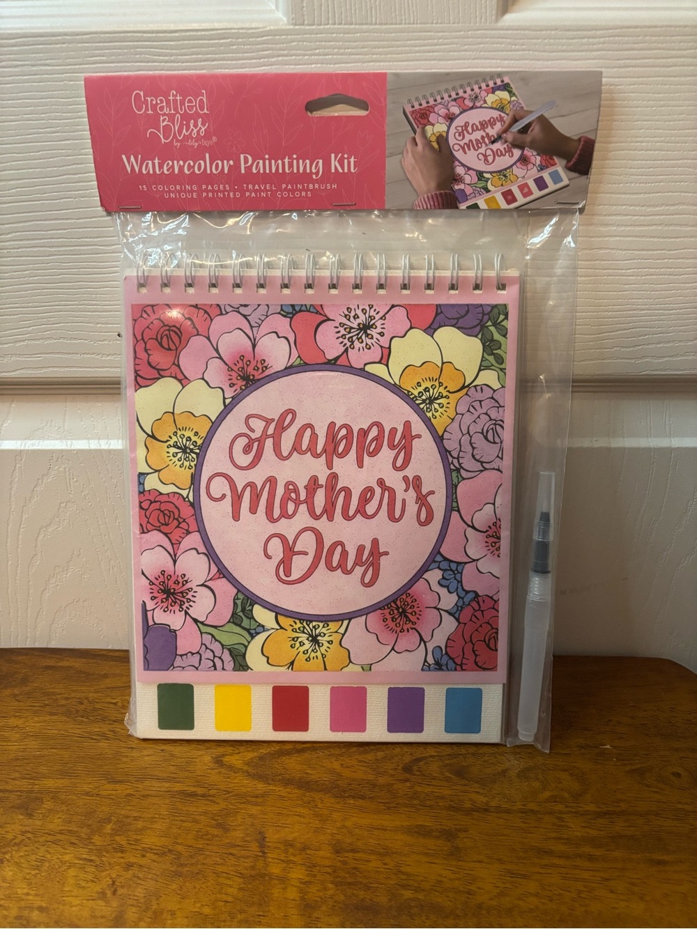 'Happy Mother's Day' Watercolor Painting Kit